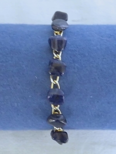 Armband (ø± 6 cm) mit Lapislazuli